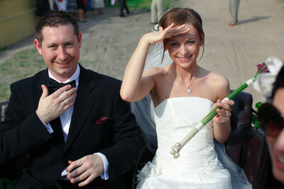 Ślub w pałacu Mierzęcin